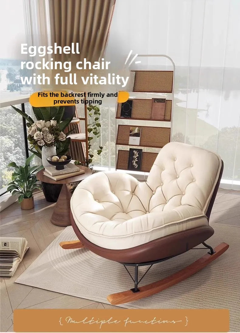 Furnished Lazy, Sofa, Penguin, Rocking Chair, Recliner, Balcony, Outdoor, Home, Bedroom, Leisure Chair, Living Room, Chair