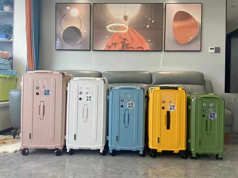Luxury Large-capacity travel luggage 22/26/28/30/32/36 inch trolley suitcase mute brake men's and women's super fashion suitcase