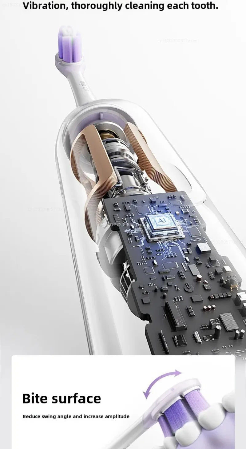 New Xiaomi Mijia Sonic Sweep Vibration Electric Toothbrush Pro Intelligent Tooth Surface Recognition Digital Display Reminder