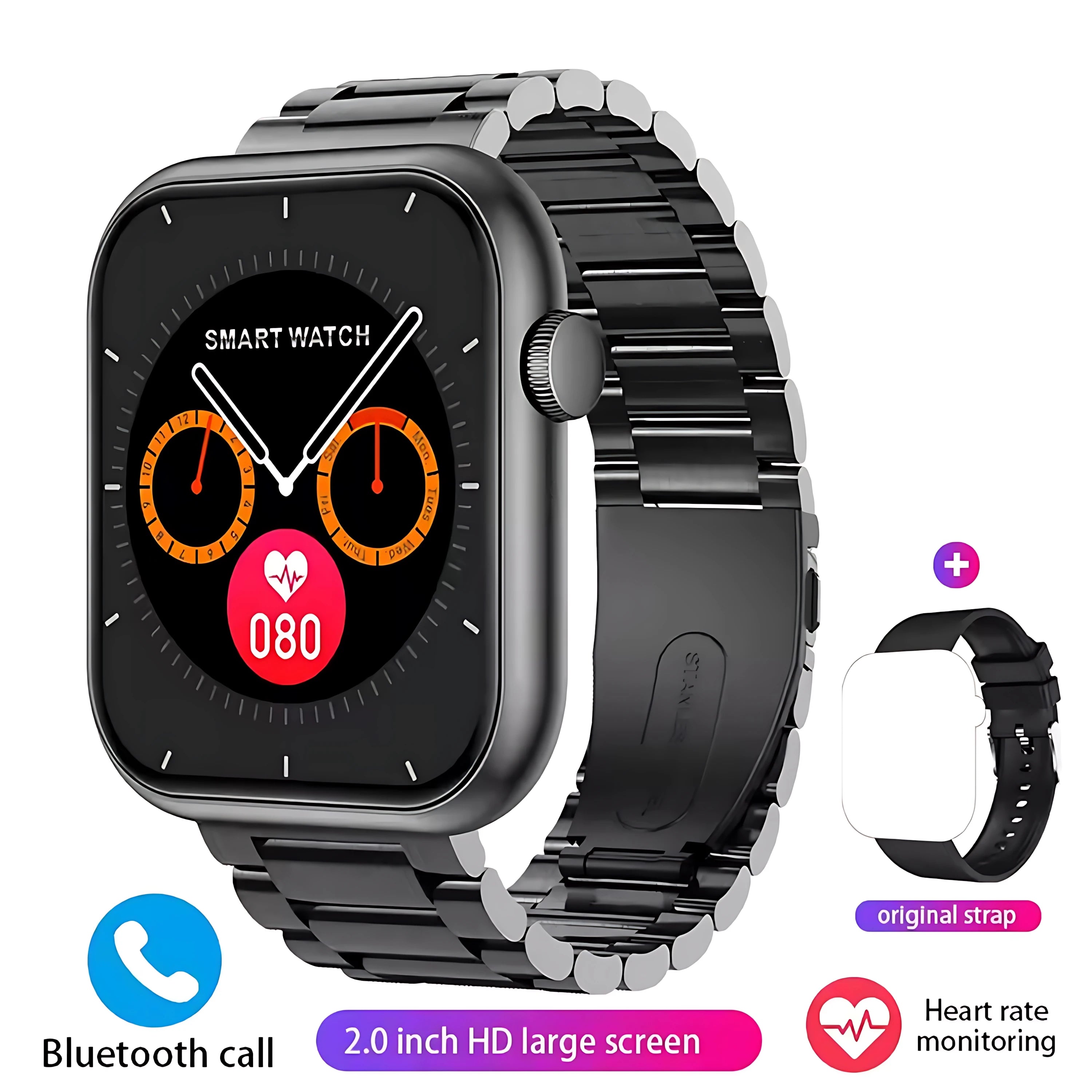 2025 New Watch 10 NFC Bluetooth Call Smart Watch Women Men Heart Rate Voice Assistant 100+Sports Ladies Smartwatch For Xioami