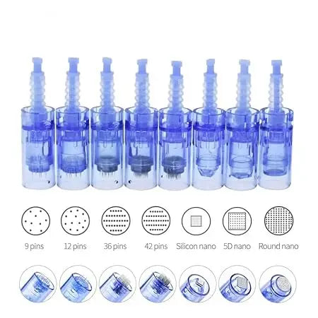 Professional Dr. Pen A6 Cartridge Needle Skin care Kit Derma Microneedle Facial Care Mesotherapy Replacement Tip for A6 Machin