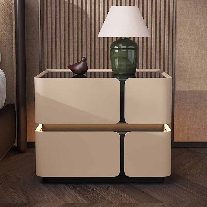 Modern Quality Nightstand Delicacy Nordic Storage Italian Bedside Table Beauty Trendy Mesa De Cabeceira Para Quarto Furniture