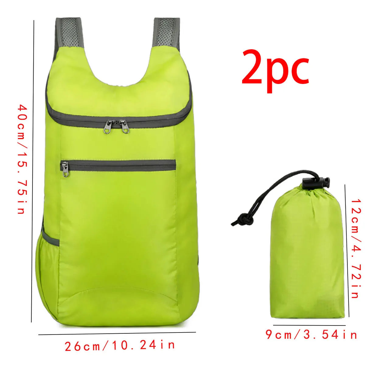 1pc Weekend Travel Bag, Foldable Waterproof Tear-resistant Lightweight Backpack, Large Capacity Travel Business Backpack, Sports