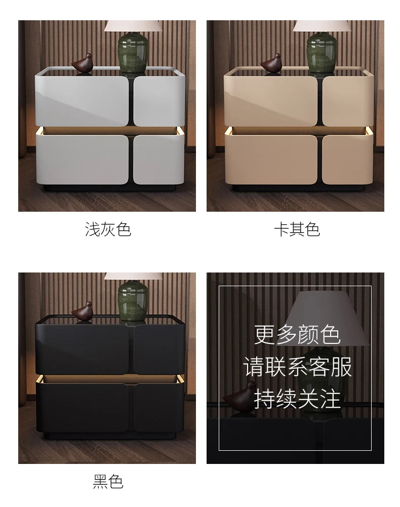 Modern Quality Nightstand Delicacy Nordic Storage Italian Bedside Table Beauty Trendy Mesa De Cabeceira Para Quarto Furniture