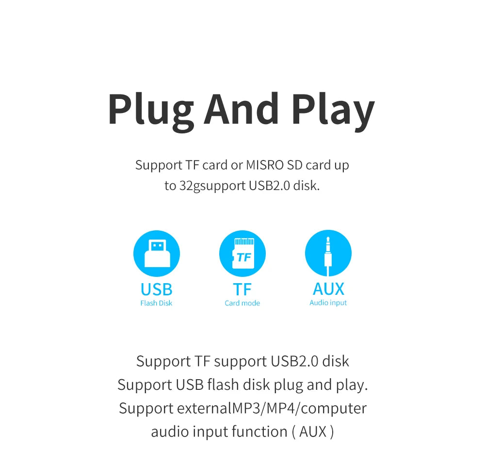 Bluetooth Speaker TG659 Mini Portable Wireless Powerful Speakers TWS BT 5.3 Sound Box HIFI Loudspeaker Supports TF Card Radio