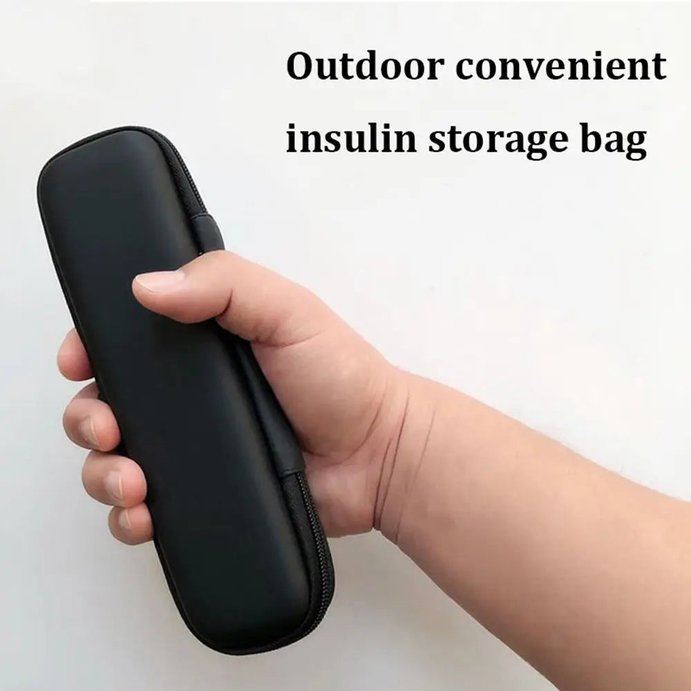 1PC Portable Diabetic Insulin Cooling Bag Protector Pill Refrigerated Ice Pack Medical Cooler Insulation Organizer Travel Case
