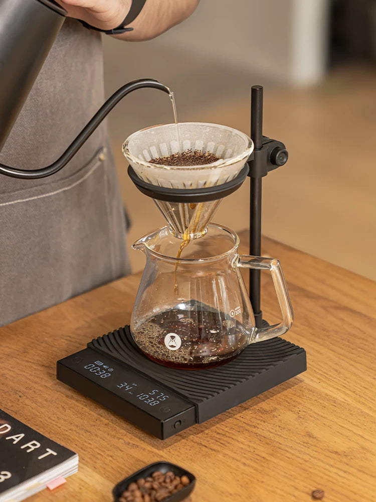 TIMEMORE Blackmirror Duo Coffee Digital Scales Weighing Timekeeping Flow Rate Measurement With Ddetachable Stand Mini Coffee