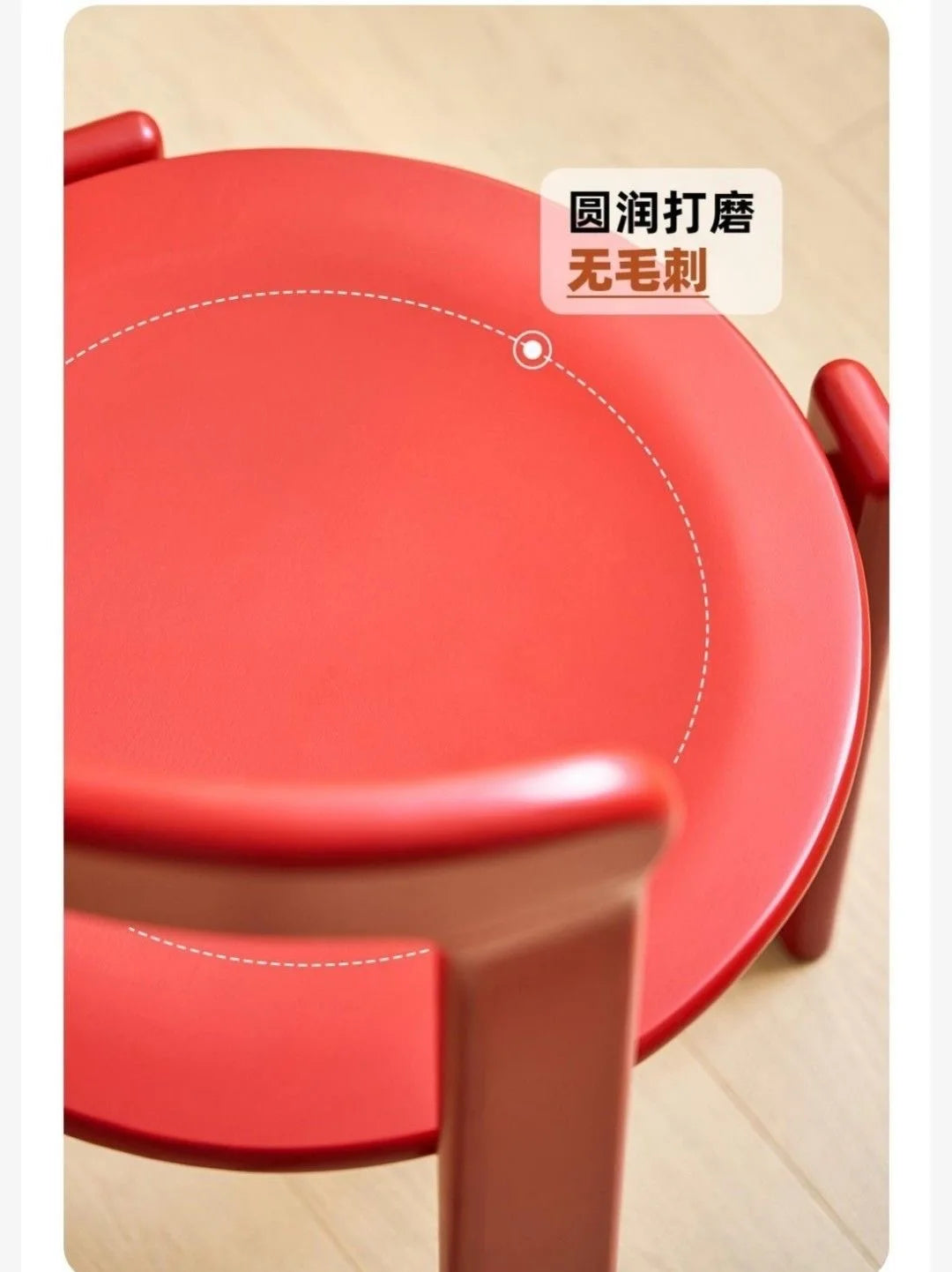 Viral Rey Dining Chair Mid-Century Solid Wood Stool French Bistro Vintage Designer Famous Home Cafe Furniture