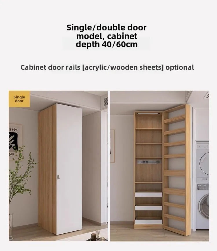 Snack Storage Cabinet Wine Cooler Sideboard Dining Cabinet Against The Wall All-in-one Pantry Cabinet Living Room Custom Size