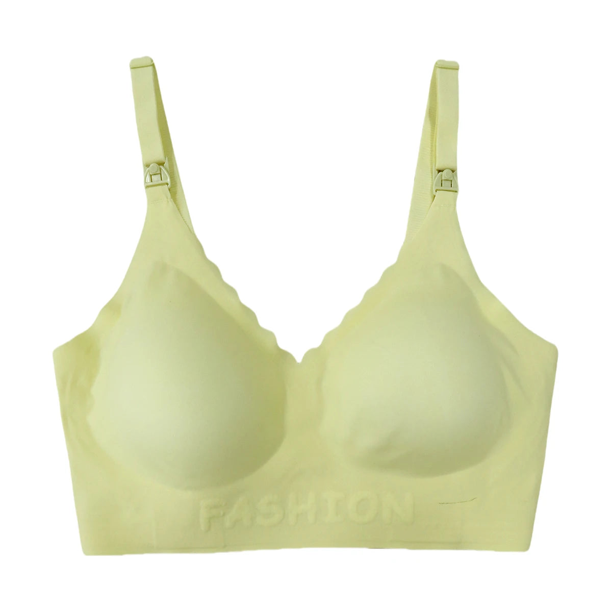 Pregnant Women Breastfeeding Bra Seamless, Comfortable, Fashionable, Engraved, Breathable Front Opening Underwear