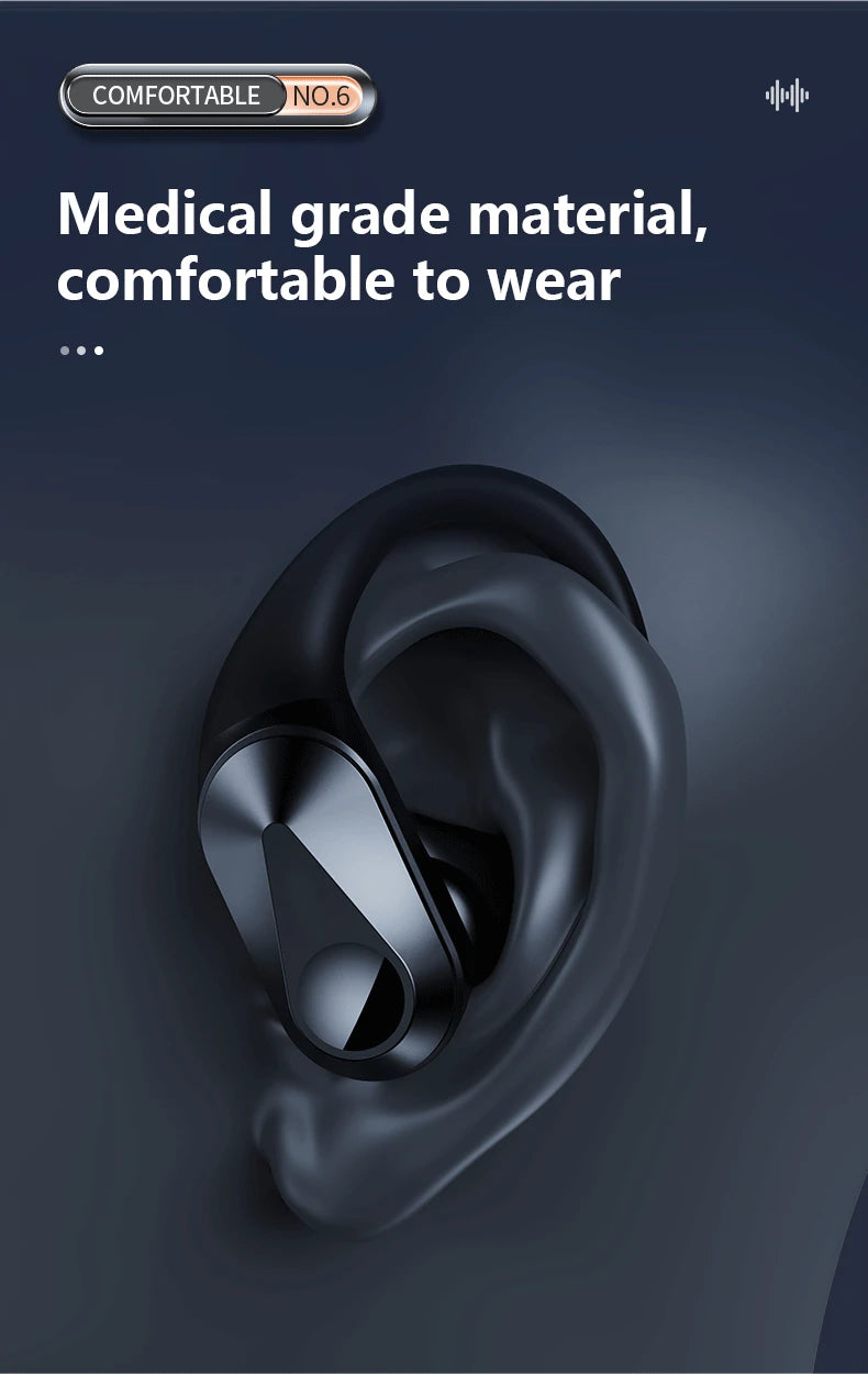 Choice Lenovo LP75 TWS Wireless Bluetooth V5.3 Earphones IPX5 Waterproof Ear Hook Earbuds HiFi Stereo Noise Reduction Headphones