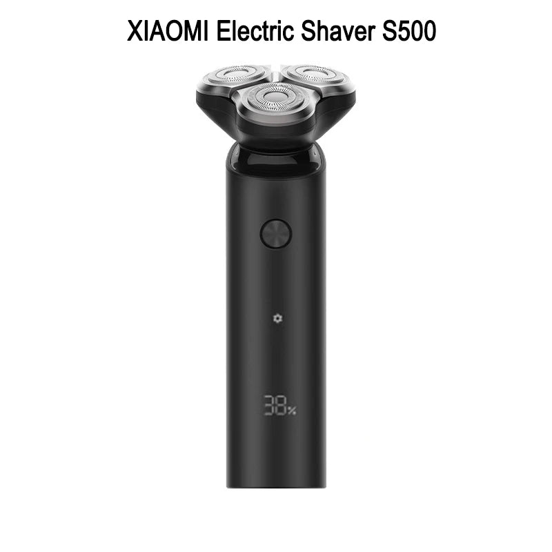 XIAOMI MIJIA S500 Electric Shaver Dry Wet Shaving Triple Blade Trimmer Beard Floating Head Men's Shaver Electric Razors Machine