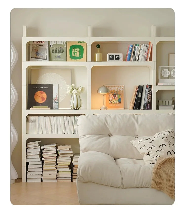 Module Modular DIY Furniture Storage Shelf Bookrack Bookshelf Bookcase Plastic ABS Customized Size Cabinet Multi-function