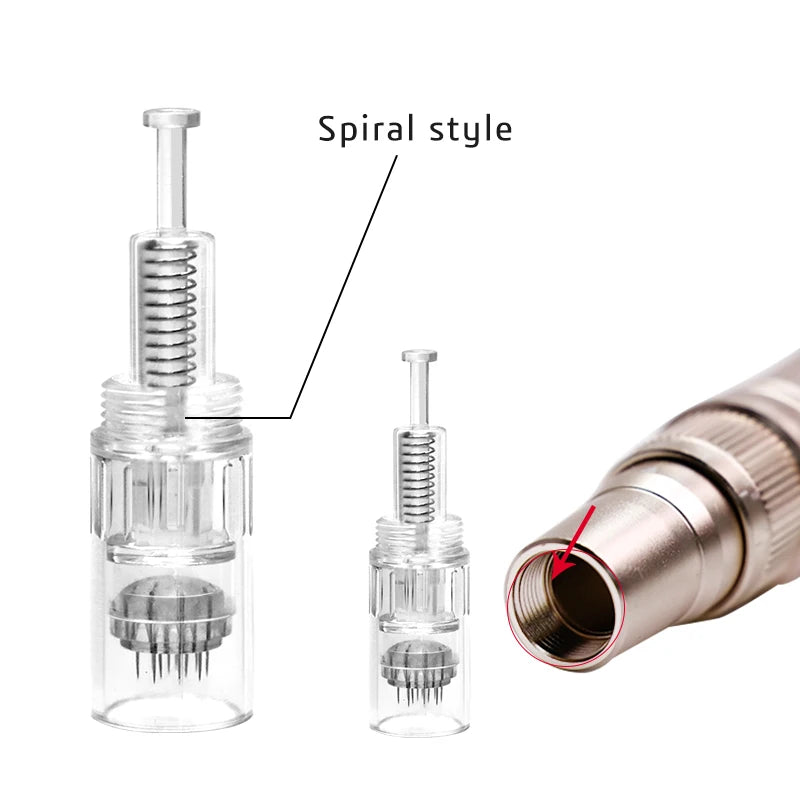 Professional Derma Pen Microneedle Pen With Needles Cartridges Skin Care Device Wireless Microneedling Machine Beauty Tool