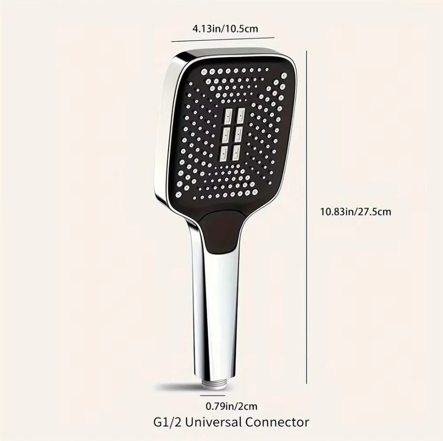 Shower Combo12 inch Large Panel Rain Shower Head/Handheld Shower Combination Bathroom Handheld Three-mode Booster Set