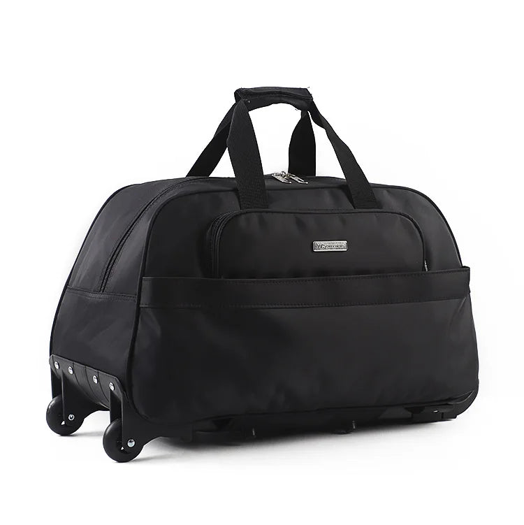 Large Capacity Men Trolley Bag Portable Waterproof Travel Suitcase Women Rolling Luggage With Wheels Carry-On Bags