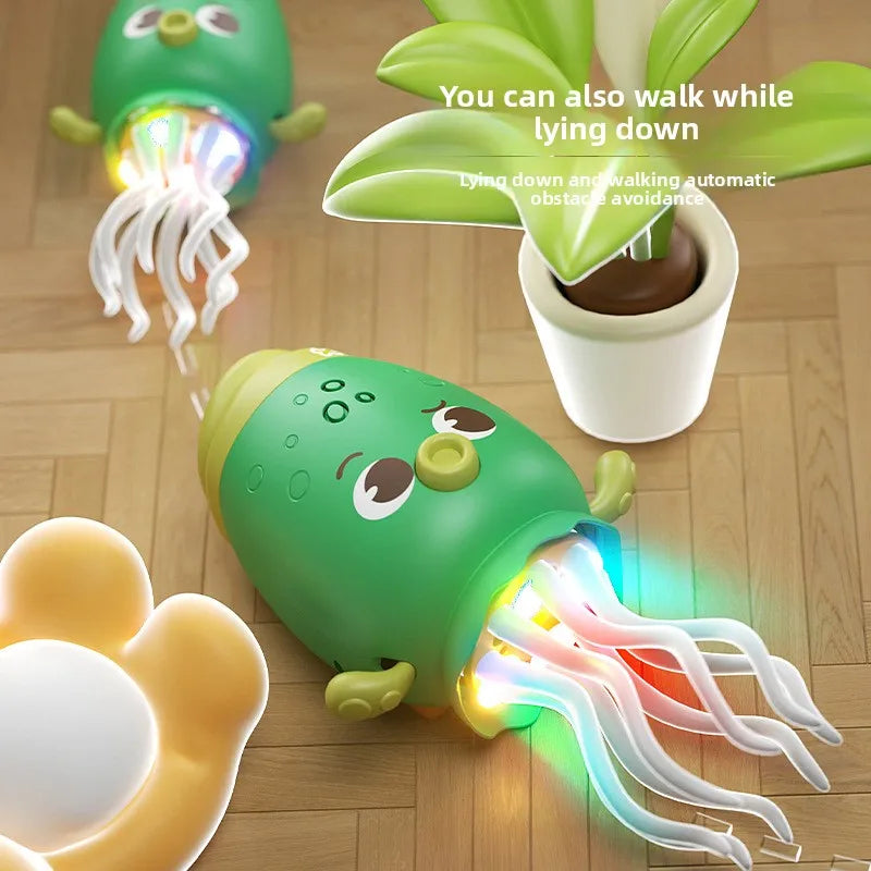 Dancing Octopus Electronic Pets Luminous Fidget Toys Interactive Antistress Stress Relief Toy for Toddler Baby Children Adult