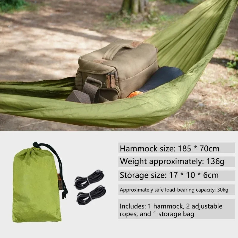 2025 new Outdoor Storage Small Hammocks For Portable Camping Travel Garden Nature Hike Clothes Shoes Equipment Small Hammock