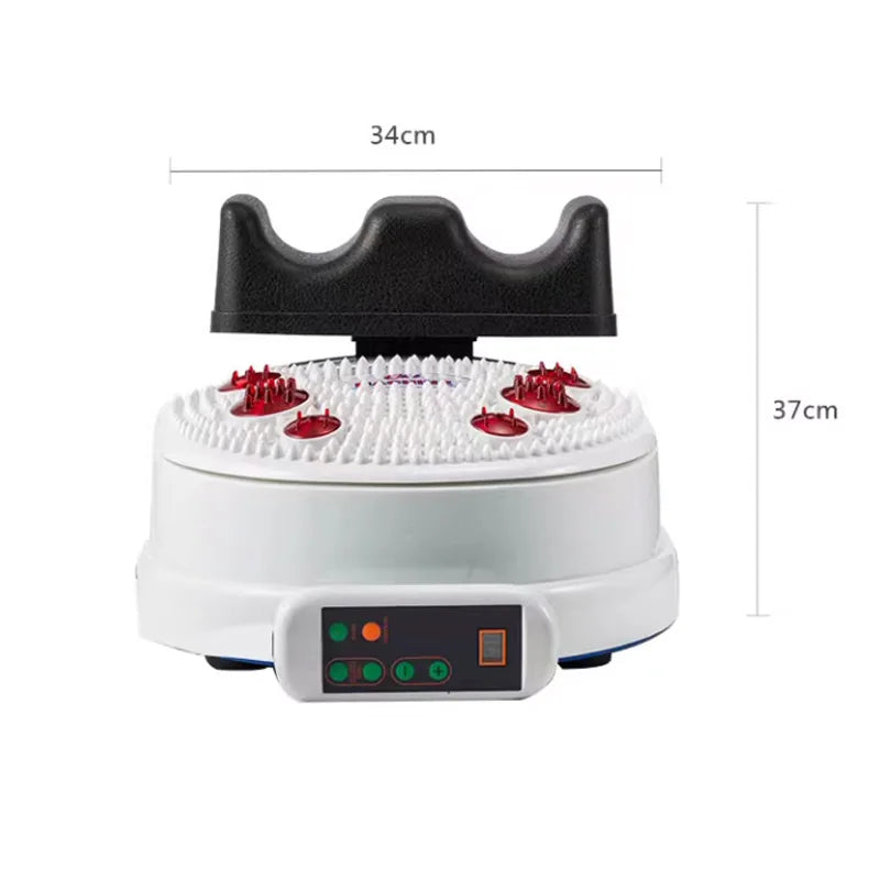 Blood Circulation Swing Foot Massager Vibration Infrared Muscles Pain Relief Chi Machine Lumbar Spine Passive Exercise Swing