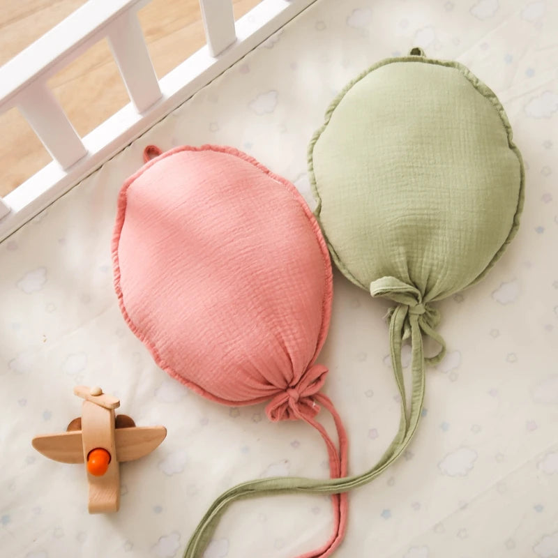 Balloon Wall Hanging Ornaments Cotton Kids Pillow Room Cotton Balloon Hanging Decorations Newborn Photography Props Accessories
