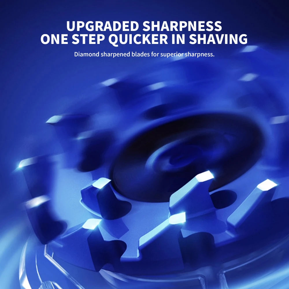 XIAOMI MIJIA Electric Shaver S700 Portable Flex Razor 3 Head Shaving IPX7 Waterproof Washable Beard Trimmer Trimer Cutter 30 day