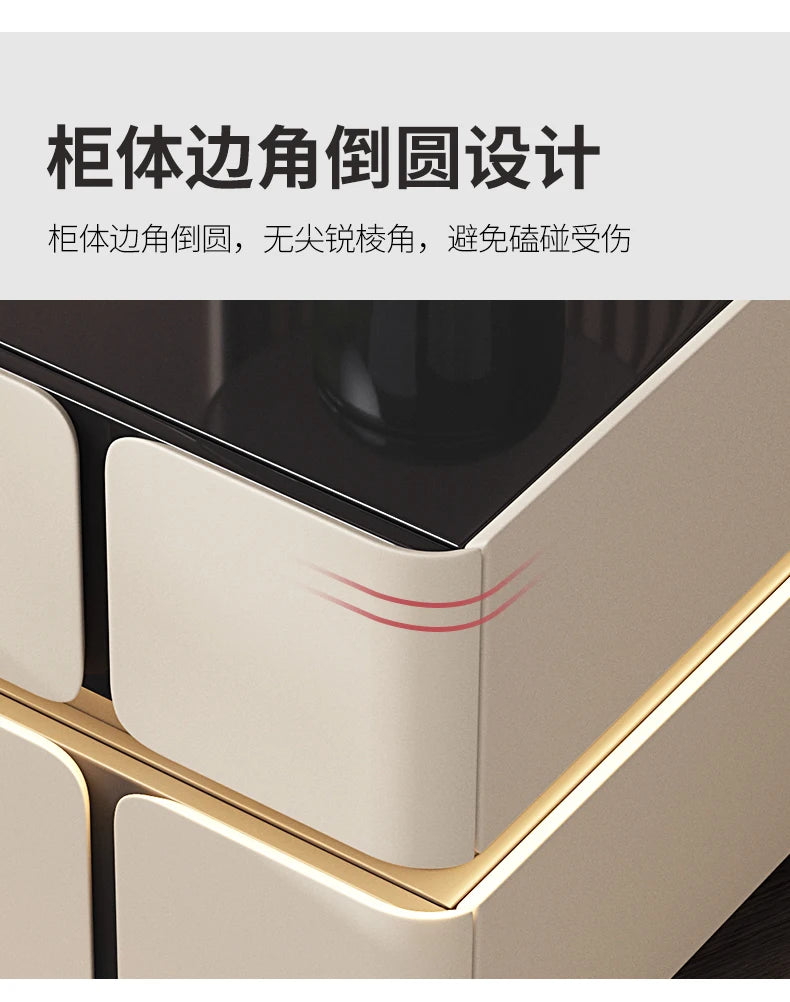 Modern Quality Nightstand Delicacy Nordic Storage Italian Bedside Table Beauty Trendy Mesa De Cabeceira Para Quarto Furniture