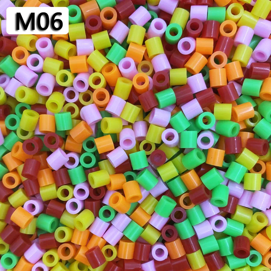 5MM 1000PCs Pixel Puzzle Iron Beads for kids Perler Hama Beads Diy High Quality Handmade Gift toy Fuse Beads