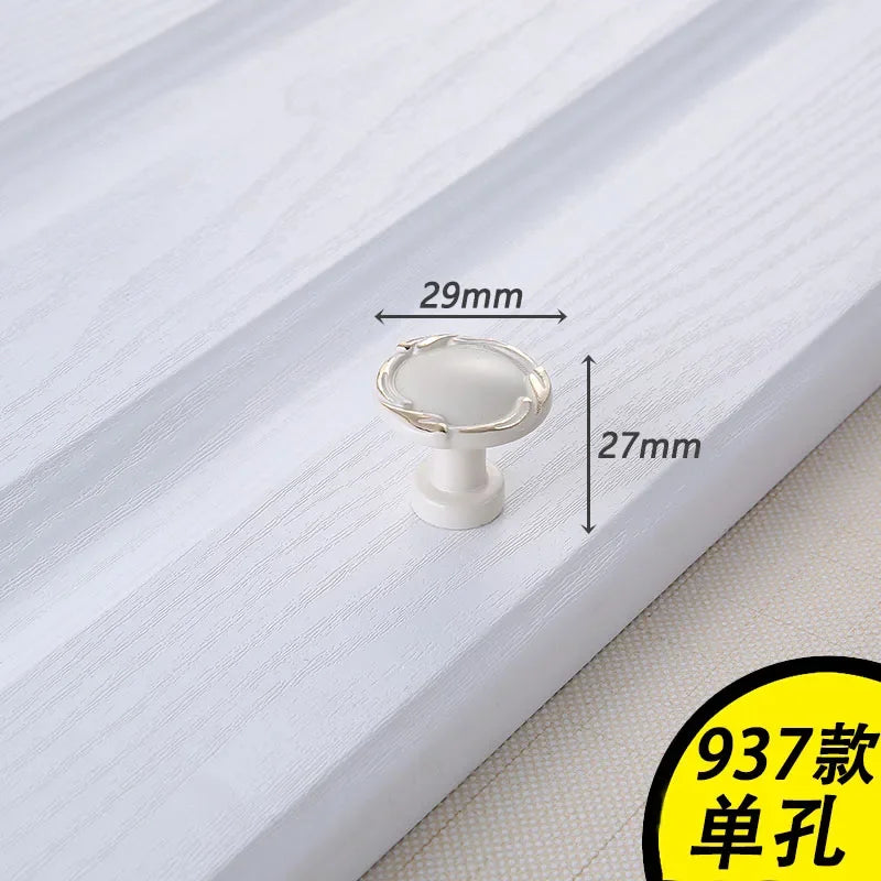 YM White Dressers Handle Kitchen Item Drawer Closet Wardrobe Gold Handle Cabinet Storage Door Cabinet Invisible Door Pulls Konb