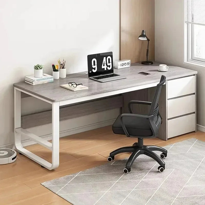 Drawers Executive Office Desk Corner Storage Living Room Supplies Computer Desks Legs European Mesa De Computador Furnitures