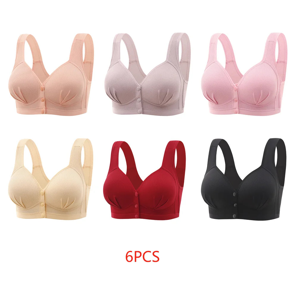 Maternity Bra Wire Free Front Closure Breastfeeding Nursing Bra Pregnant Women Sleeping Bras Gorge Allaitement