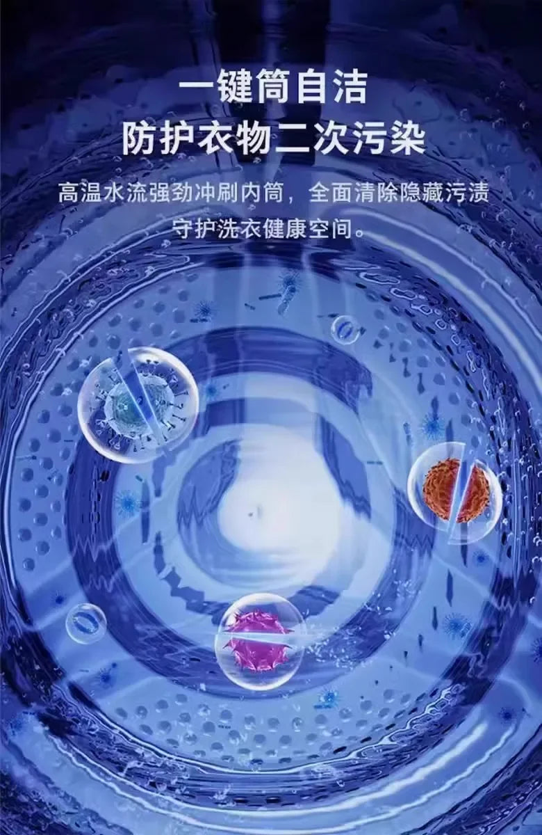 220V Portable Ultrasonic Mini Washing Machine Wall Mounted for Underwear Socks with Wash Dry Sterilize CBW