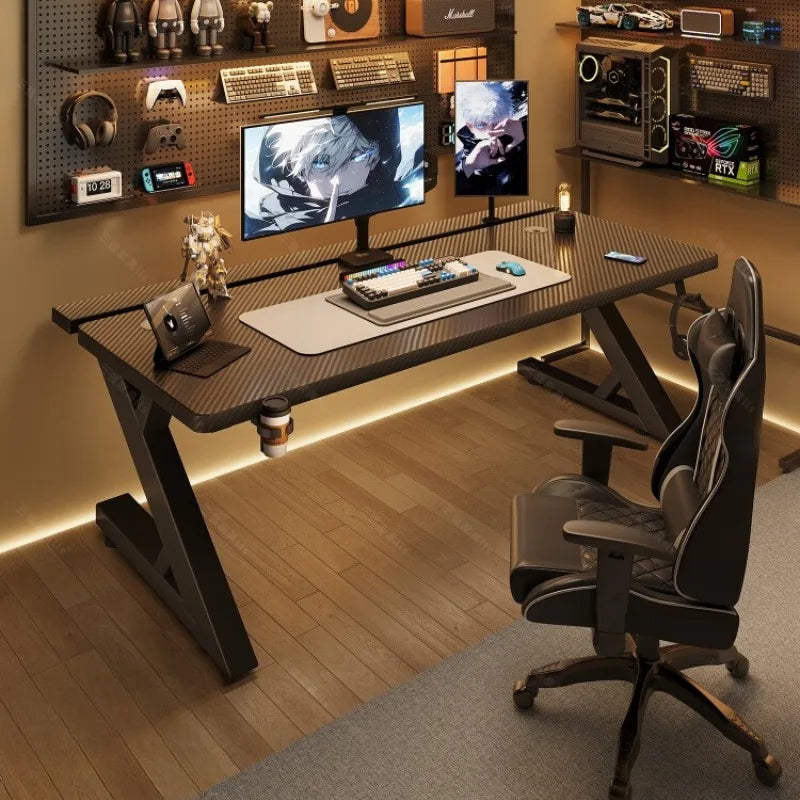 Hidden Aesthetic Office Desk Unique Living Room Musical Studio Office Desk Reception Vanity Mesa Ordenador Home Furniture