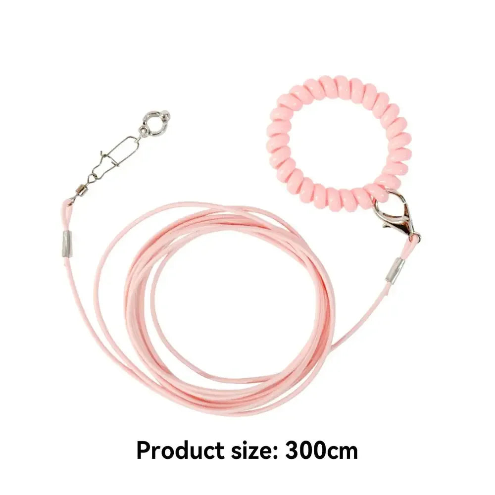 Parrot Bird Flying Training Leashh Rope Anti-flying Foot Chainsize 6 foot ring Ring Outdoor Birds Supplies