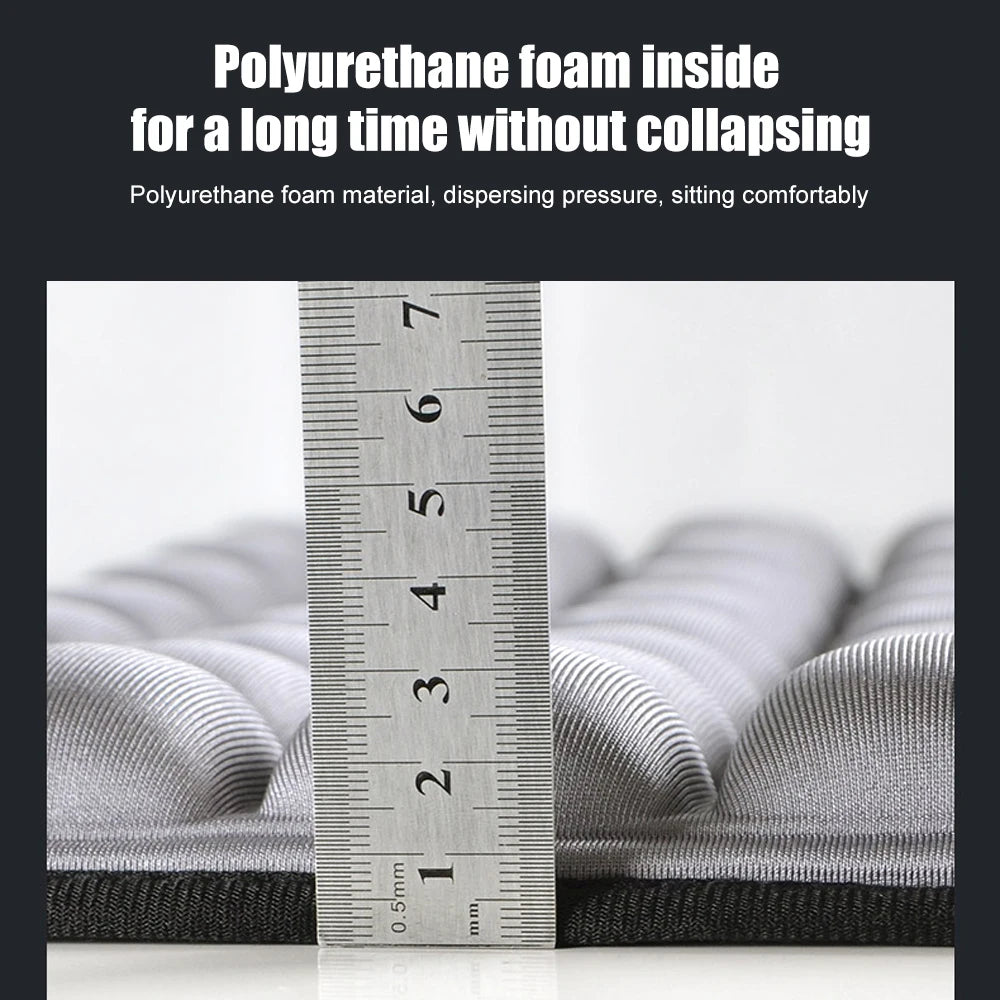 3D Air Cushion for Office Chair Car Seat Air Seat Cushion Back Cushion for Relieving Back Sciatica Tailbone Pain Seat Pad