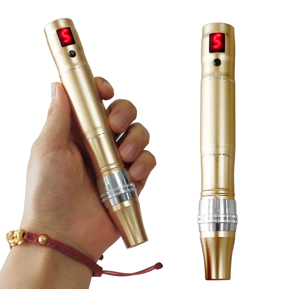 Electric Dr.imp Pen Wireless Dermapen Beuty Care Machine Mute Derma Pen Needle Cartridge Microneedling Tips Nano Micro Needles
