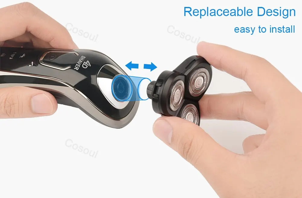 Shaver for Men Electric Shaver Powerful Beard Shaving Machine Electric Razor Rechargeable Waterproof