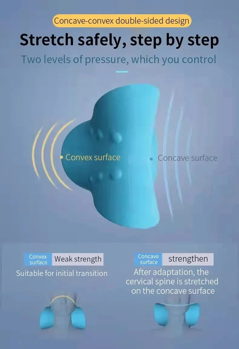 Cervical Massage Pad, U-Shaped Pad, Shiatsu Gravity, Neck And Shoulders Relaxation