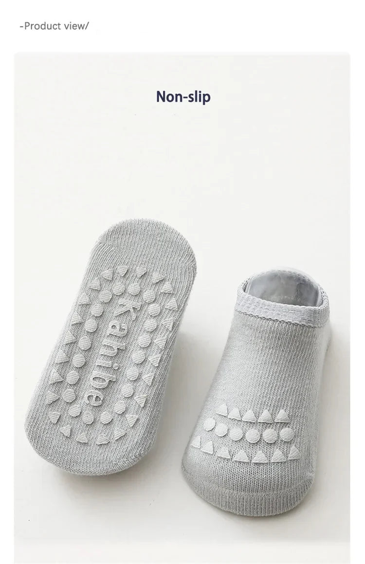 Soft Newborn Slip Toddler Anti Sock For Girls Boys Baby Girl Boy Sport Socks and Knee 2Pcs Infant Set Summer Spring 2023 New