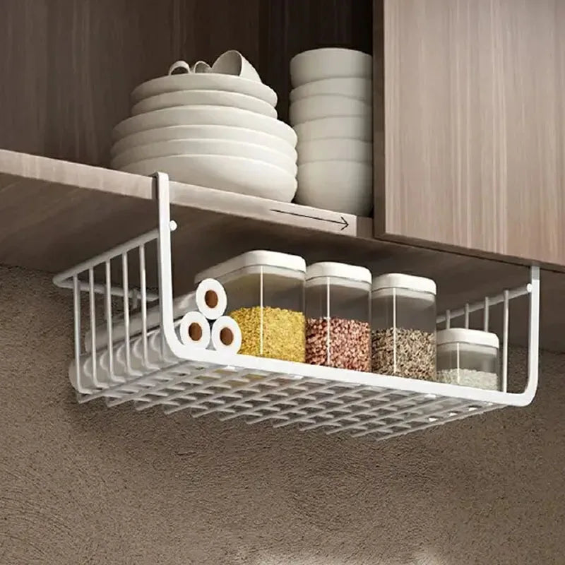 Hanging Rack For Kitchen Storage Shelf 1-2pcs Cupboard Kitchens Accessories Spice Rack Organizer Storages Organization Fixture