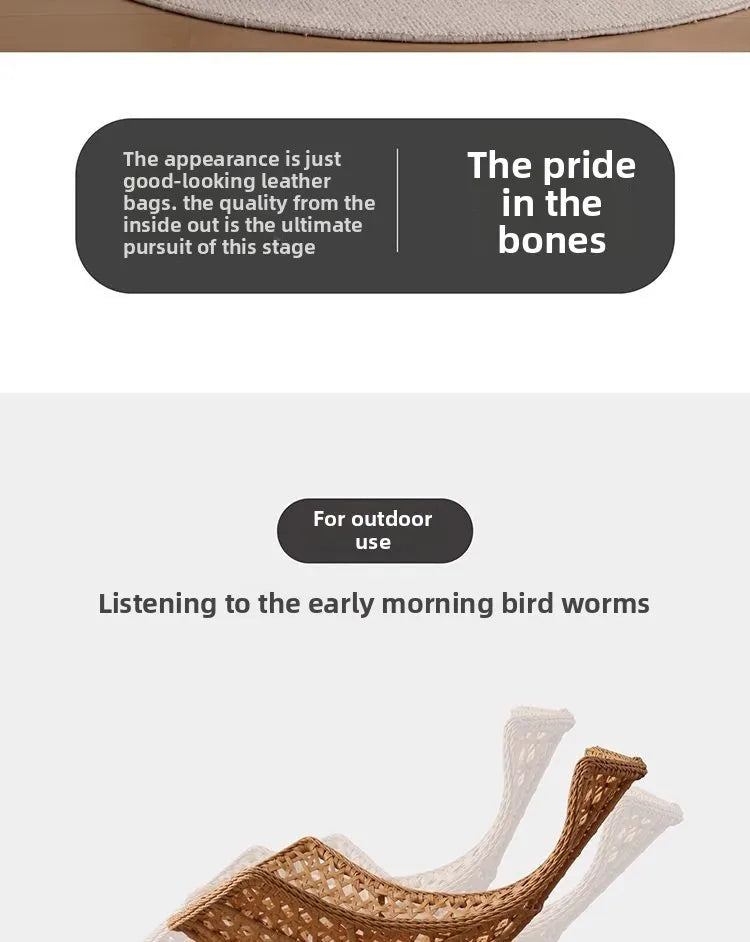 Outdoor Rattan, Recliner, Rocking Chair, Balcony, Outdoor, Courtyard, Leisure, Chair, Lazy, Sofa, Living Room, Sleepable