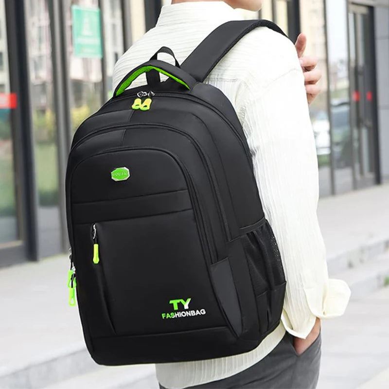 Men's and women's large-capacity trendy outdoor travel casual backpacks and schoolbags, airplane cabin backpacks