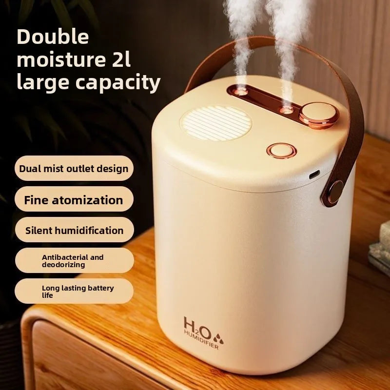 USB Humidifier for Bedroom Large Mist Baby Nursery with Constant Humidity
