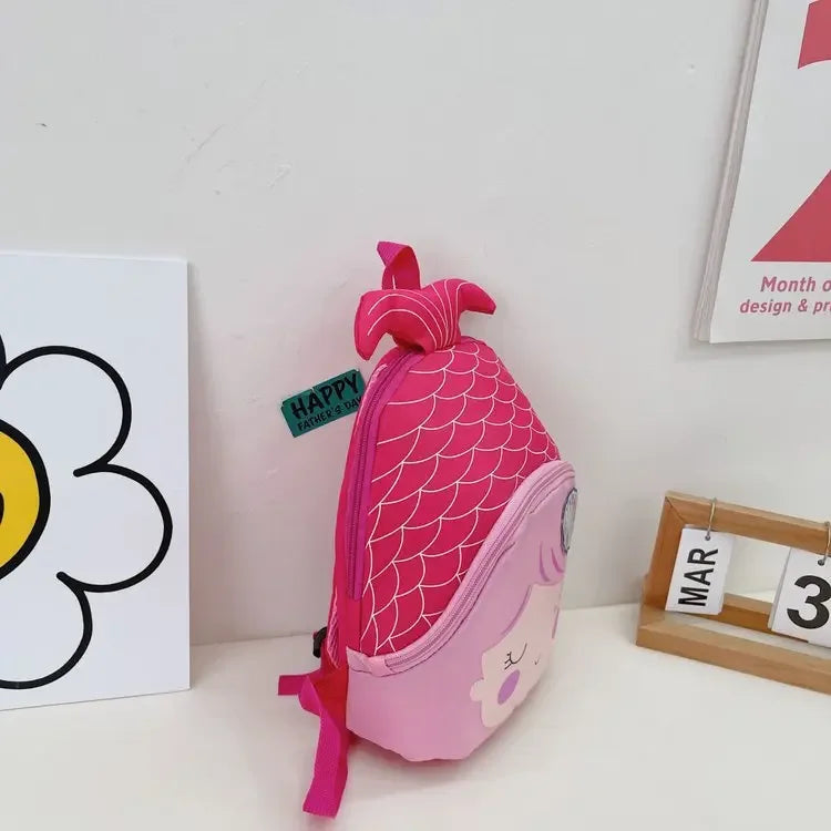 Kindergarten Sequin Princess Toddler Backpack Cartoon Fishtail Backpacks for Kids Cute Mermaid Children'S School Bag Purse Girls
