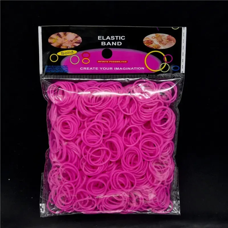 Loom Rubber Bands Refill Kit Premium Bracelet Making Kit for Kids Weaving DIY Crafting Toys Christmas Gift Children Toys