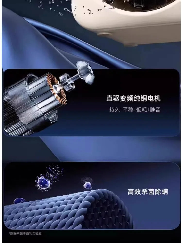 220V Portable Ultrasonic Mini Washing Machine Wall Mounted for Underwear Socks with Wash Dry Sterilize CBW