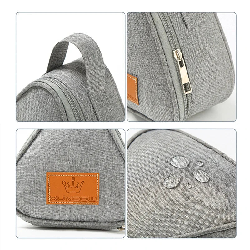 portable triangle insulation bag Rice and vegetable roll bag lunch bag milk sandwich egg breakfast bag insulation bag
