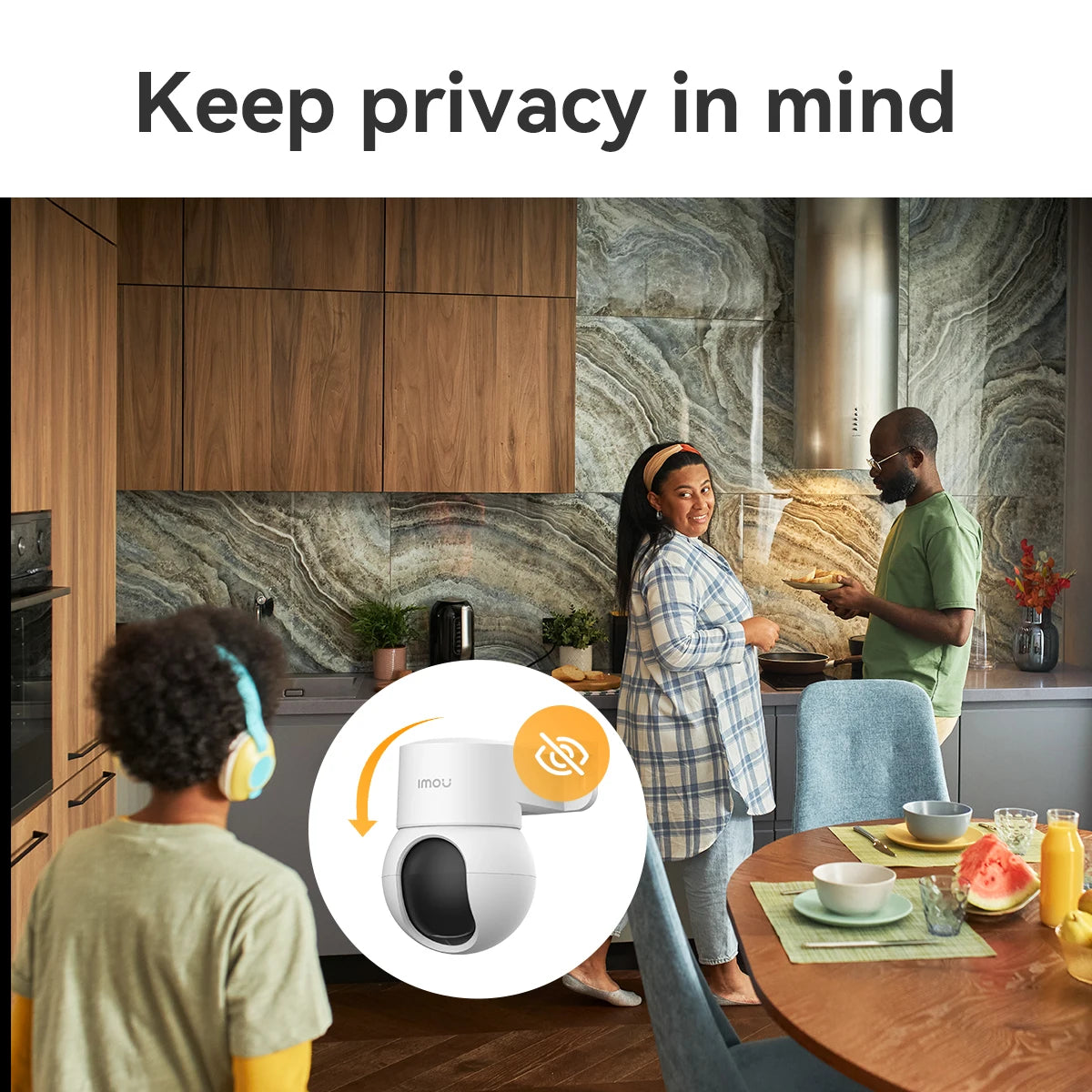 IMOU Ranger Mini 3/5MP IP Camera 360° Human Detection Baby Monitor Home Security Night Vision Surveillance Wireless Wifi Camera