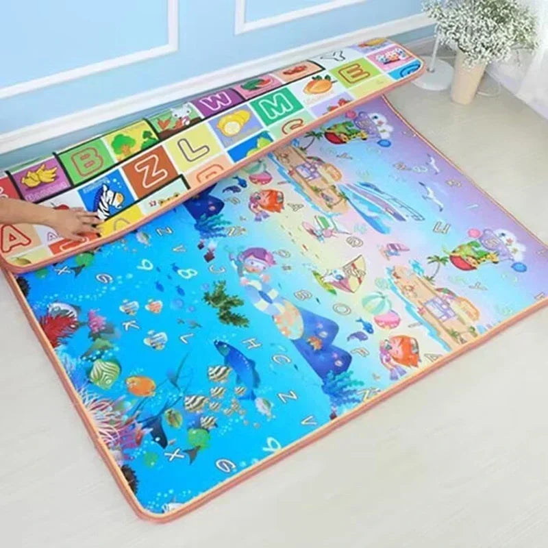 Baby Game Mat for Children's Safety Rug 2 thickness options Baby Activity Gym Baby Crawling Play Mats Carpet Folding Sending