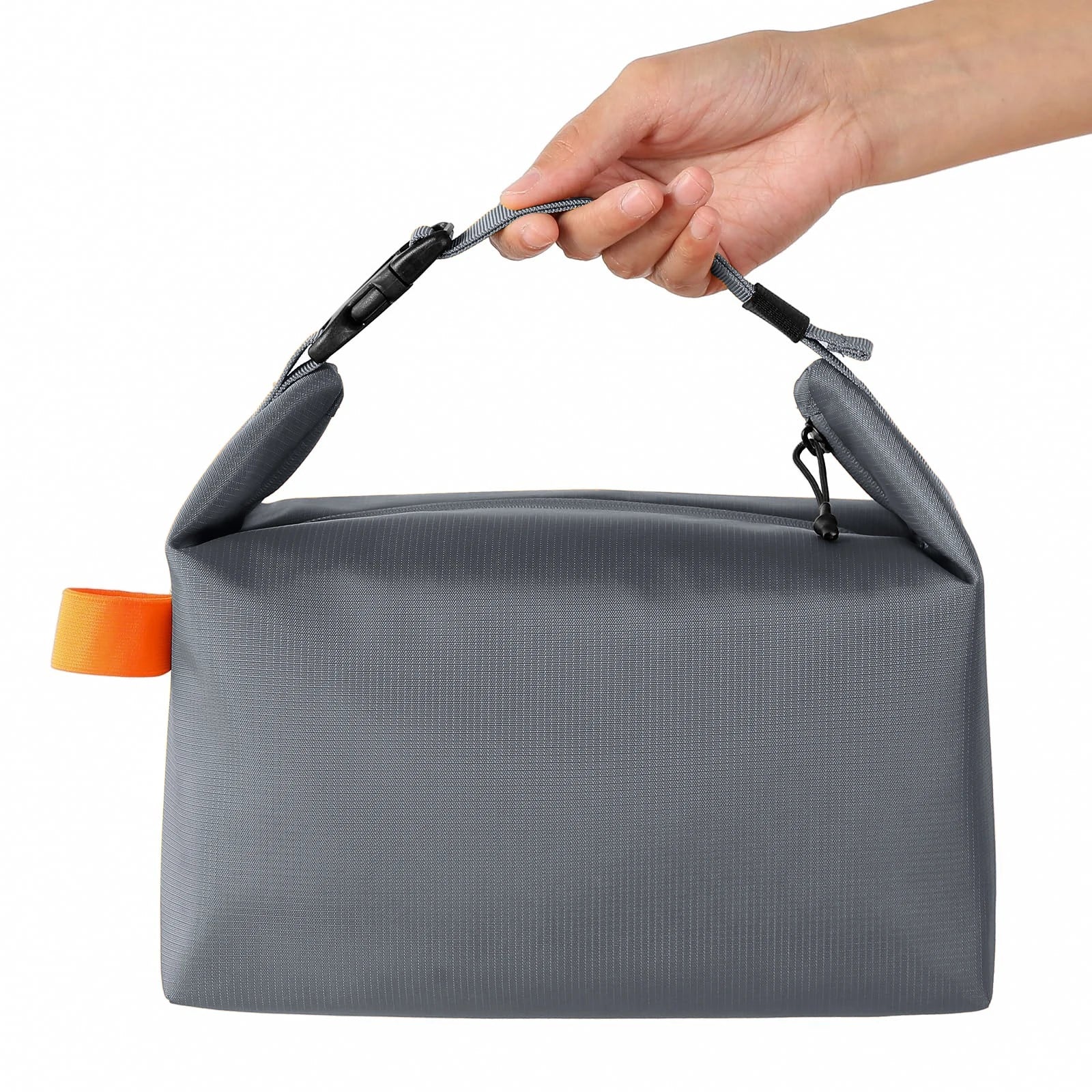 Fashionable and simple insulated bag, office worker, large capacity lunch box bag, student hand carrying bento bag.-A-ZMT