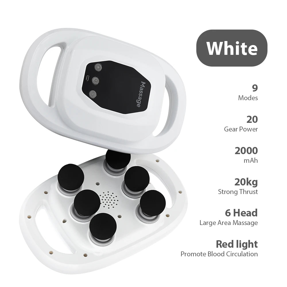 66-head Fascia Gun High Frequency Vibration Body Massage Gun Back Massager Waist Massager Neck Shoulder Thigh Fascia masajeador